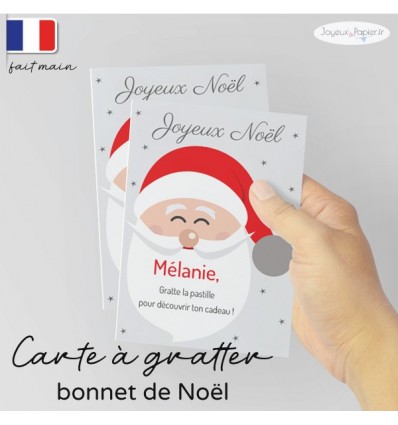 Carte Cadeau  - Dans un coffret Père Noël Tout Sourire : :  Boutique cartes cadeaux
