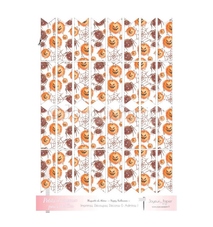 Happy halloween kit décoration de fête