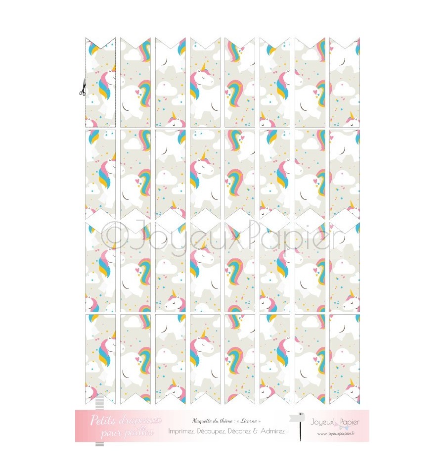 Licorne kit décoration de fête