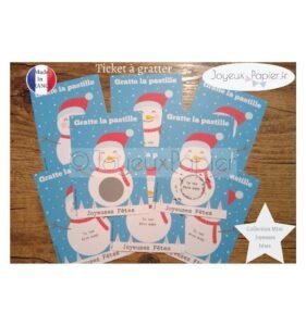 ticket à gratter annonce grossesse originale tu vas être mamy