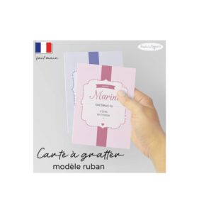 Carte a gratter demande témoin mariage