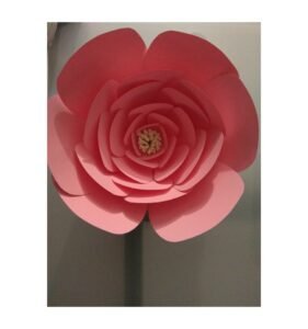 Fleur géante en papier modèle Armelle