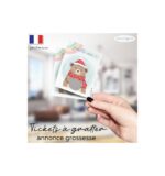 carte a gratter annonce grossesse doux hiver