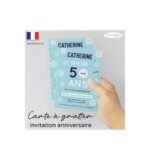 Carte anniversaire à gratter 50 ans