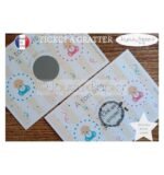 Ticket à gratter révélation sexe bébé